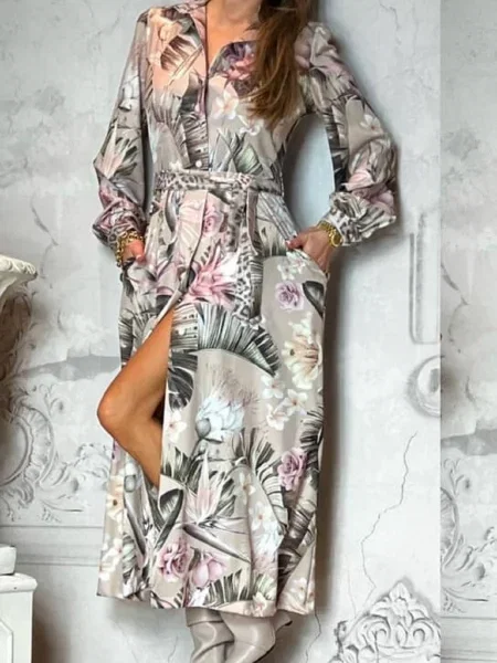 Rochie tip cămașă By O La La bej