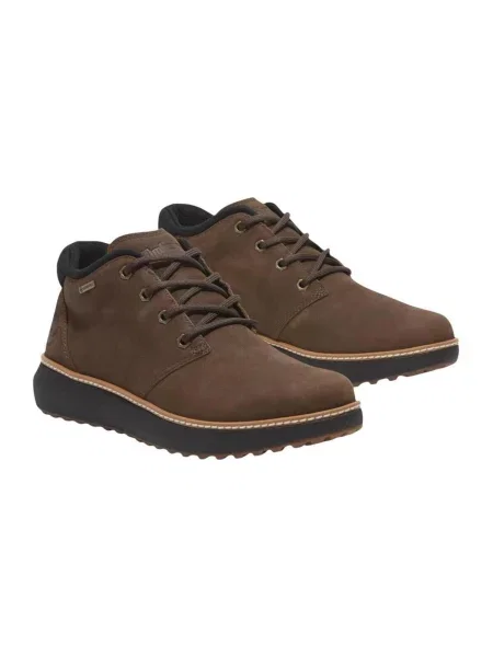Šněrovací krajkové kotníkové boty Timberland hnědé