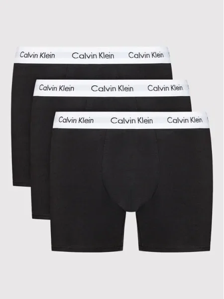 Calvin Klein Underwear Комплект 3 чифта боксерки черен