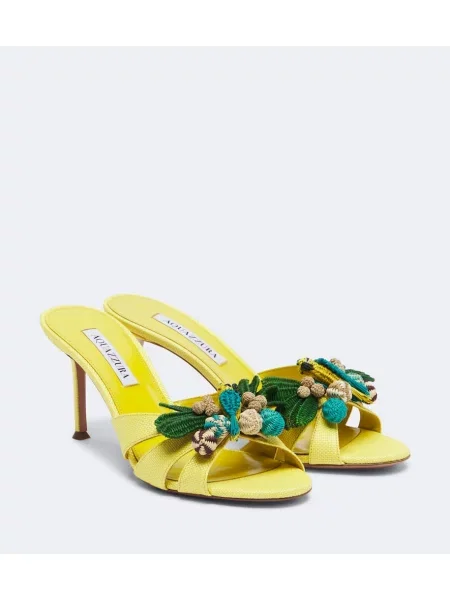 Papuci tip mules Aquazzura
