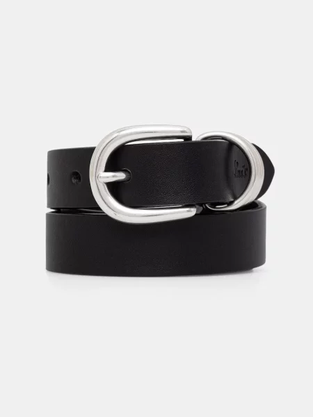 Levi's curea de damă din piele LYLA RING negru