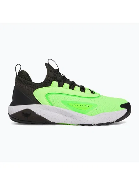 Under Armour Project Rock 7 férfi edzőcipő barokkzöld/szürkészöld/fekete. Méret: 44 EU fekete