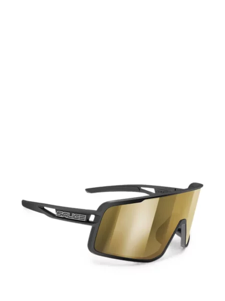 Ochelari de soare Salice cu imprimeu geometric cu autograf negru