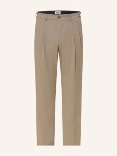 Drykorn Chino Kalhoty Leek Regular Fit světle hnědá