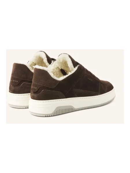 Sneakersy Nubikk zamszowe brązowe