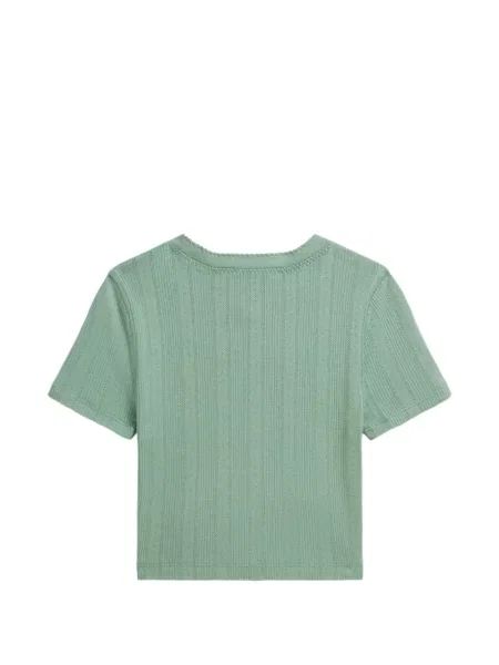 Koszulka polo dziecięca Polo Ralph Lauren zielona