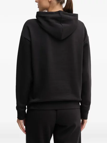 Hanorac cu glugă Puma cu broderie cu cordon negru