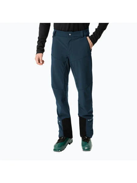 Olcsóbban. Férfi softshell nadrág VAUDE Larice IV dark sea uni sötét tenger. Méret: 46
