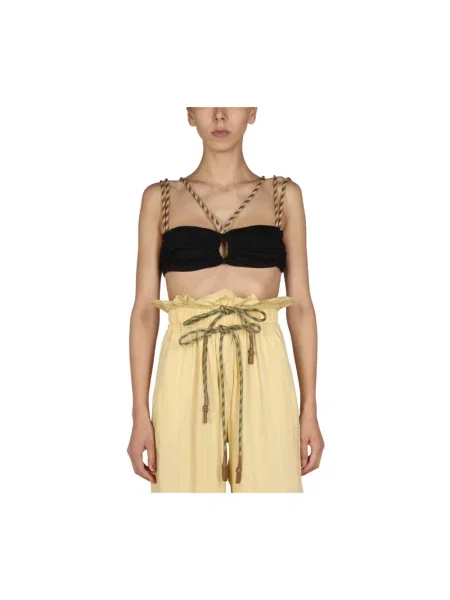 Top Miista na ramiączkach trekkingowy czarny