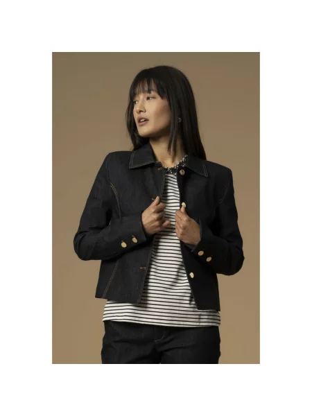 Kurtka jeansowa Kocca niebieska