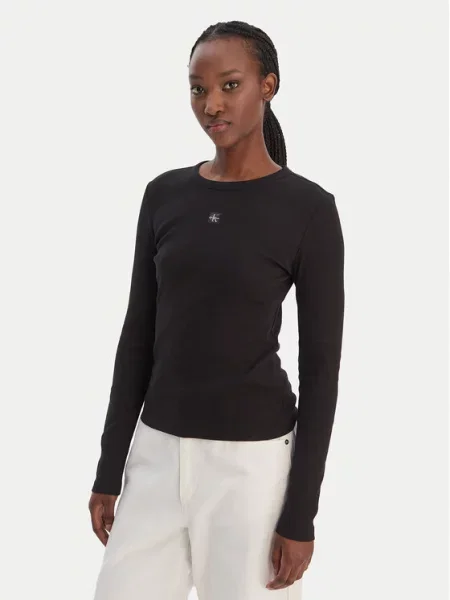 Calvin Klein Jeans Bluza črna