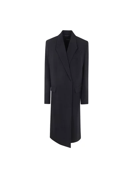Płaszcz Mugler wełniany czarny