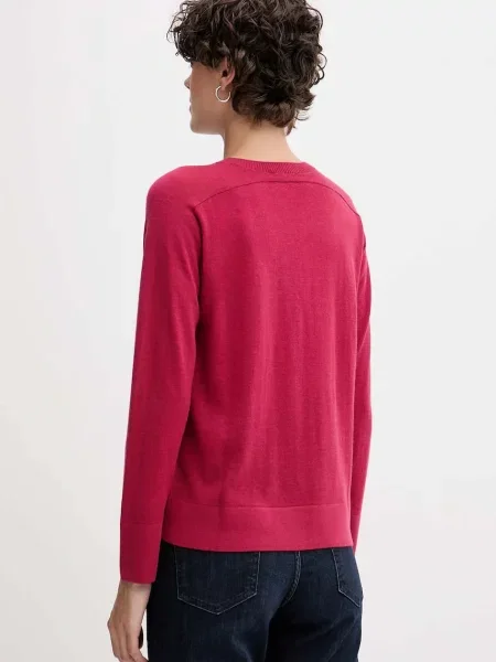 Шерстяной легкий свитер United Colors Of Benetton серый