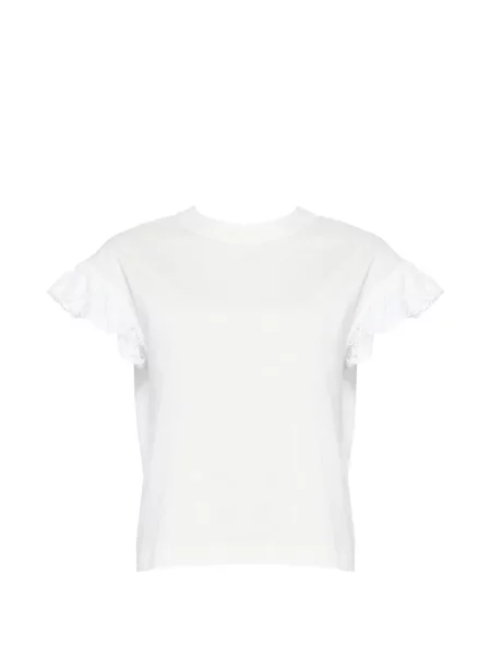 Koszulka Eres koronkowa biała