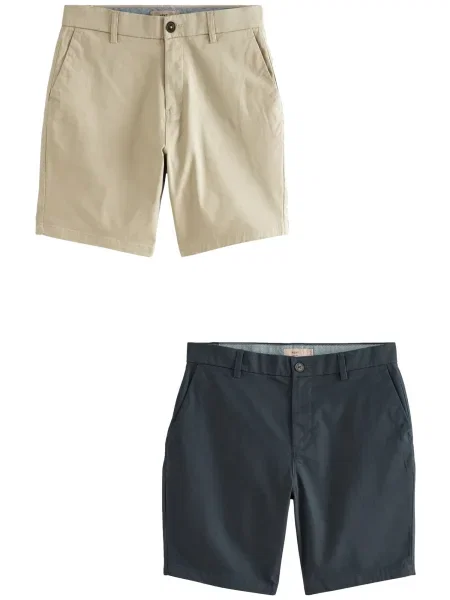 Next Chino kalhoty námořnická modř bílá