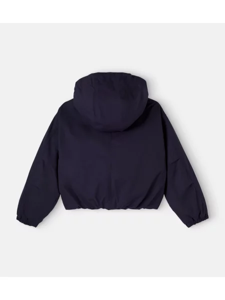 Pūkinė striukė Moncler Enfant mėlyna