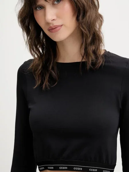 Лонгслив Guess черный