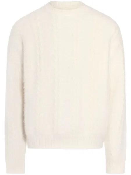 Pulover Jacquemus alb