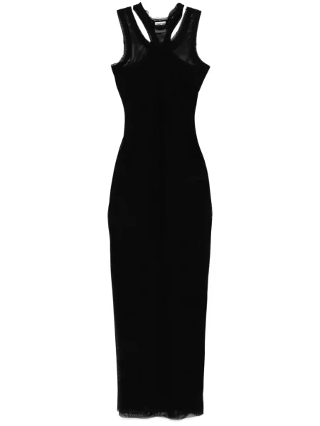 Rochie fără mâneci Vetements fără mâneci de costum negru