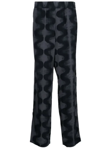 Kalhoty Mcq s potiskem s abstraktním vzorem černé