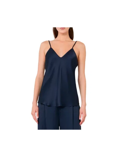 Top Max Mara casual niebieski