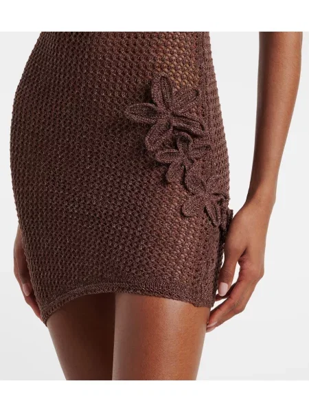 Rochie Bananhot tricotate maro
