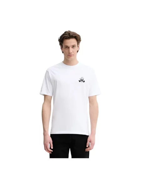 The Kooples t-shirt z aplikacją biały
