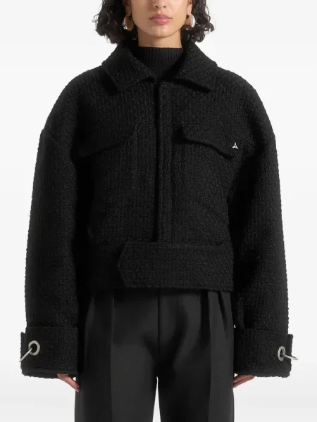 Geacă Manière De Voir din tweed negru