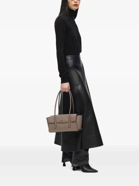 Geantă Karl Lagerfeld gri