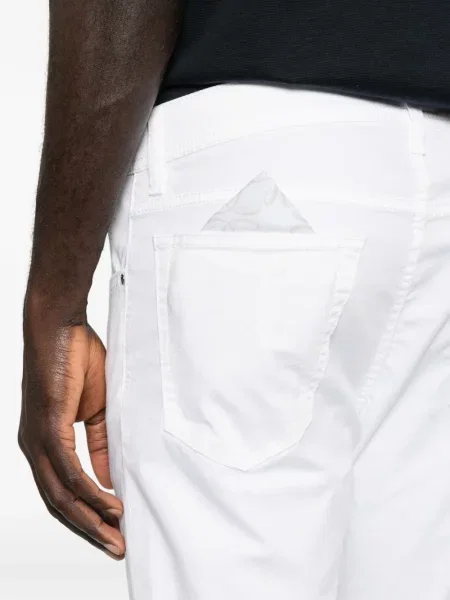 Pantaloni Jacob Cohën alb