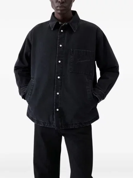 Cămașă de blugi Jacquemus negru