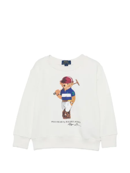Koszulka polo dziecięca Polo Ralph Lauren biała