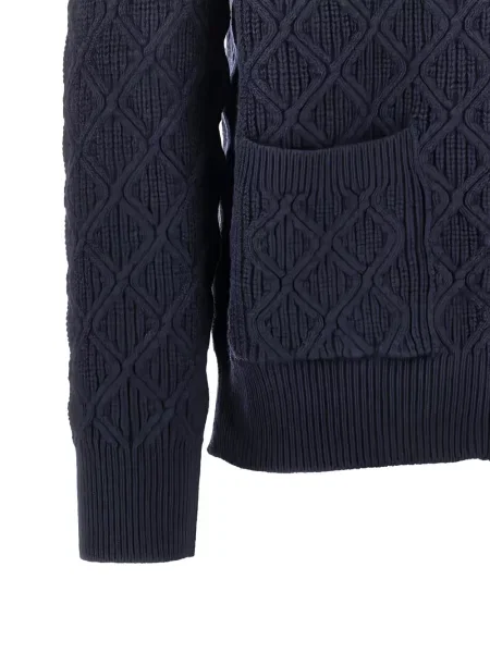 Cardigan Piacenza Cashmere din cașmir albastru