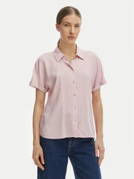 Vero Moda Πουκάμισο Alice ροζ