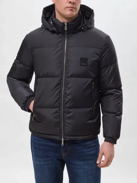 Пуховик Armani Exchange чорний
