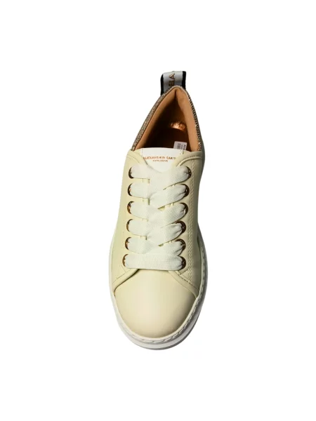 Sneakersy Alexander Smith skórzane beżowe
