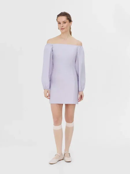 Платье мини Fashionista фиолетовое