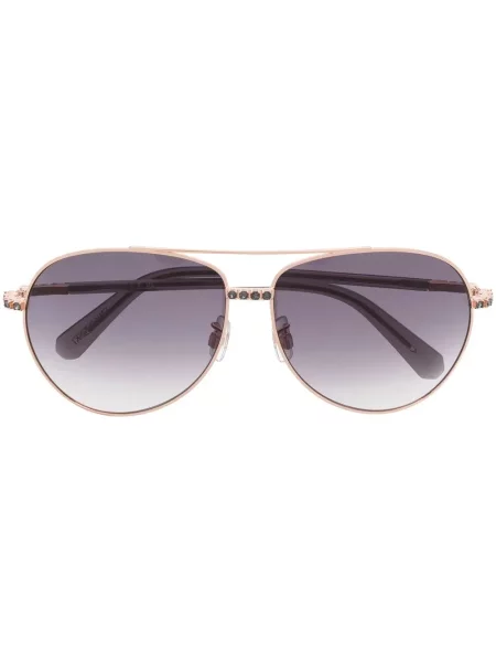 Ochelari de soare Swarovski cu gradient auriu