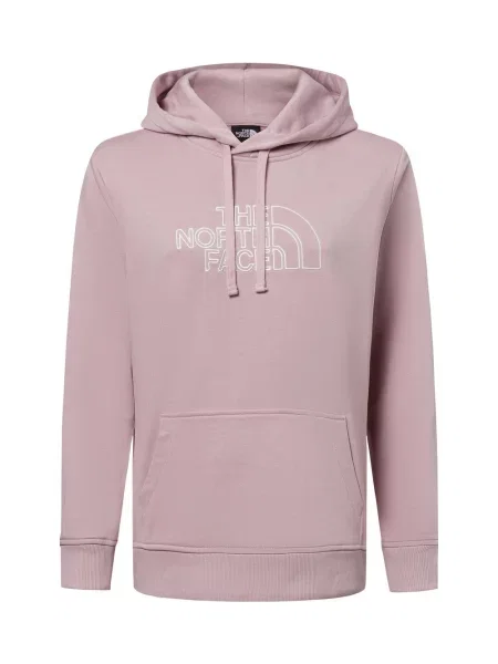 The North Face sweter z kapturem Kobiety jednolity XS różowy