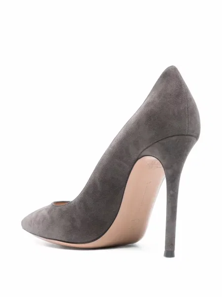Pantofi cu toc Gianvito Rossi gri