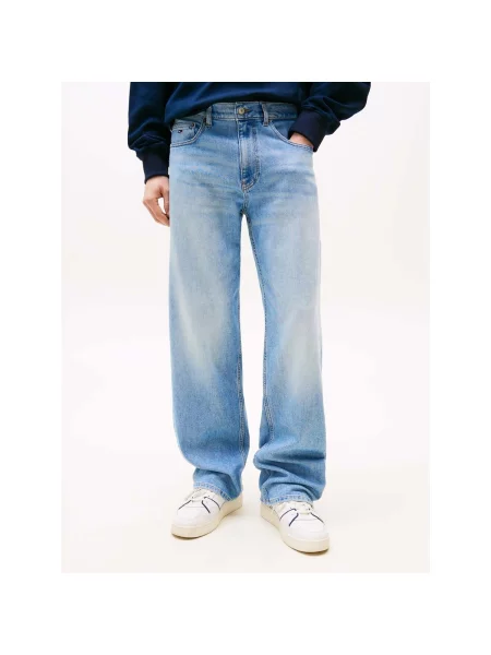 Blugi Tommy Jeans albastru