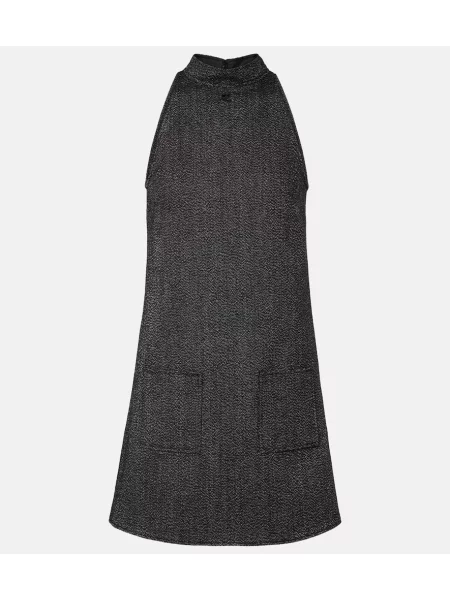 Rochie Courreges de lână negru