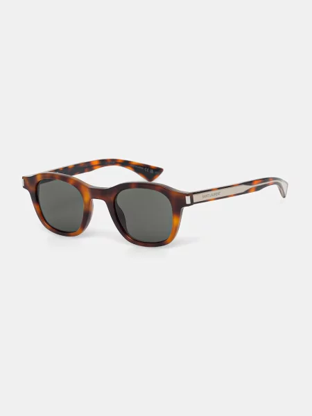 Saint Laurent ochelari de soare pătrați maro