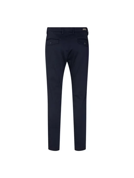 Mos Mosh Gallery Chinosy Mmghunt Regular Fit weiss niebieskie