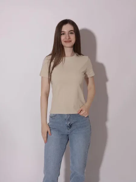 Футболка Stream бежевая