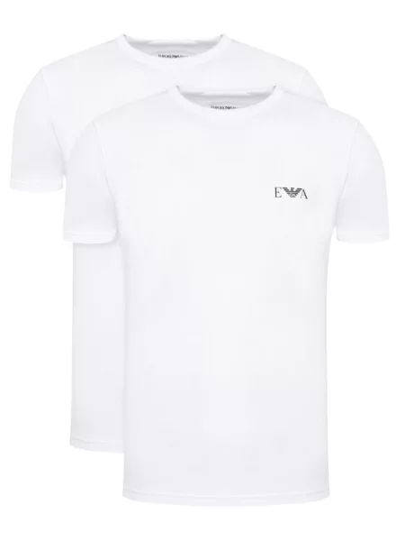 Emporio Armani Majica crna bijela