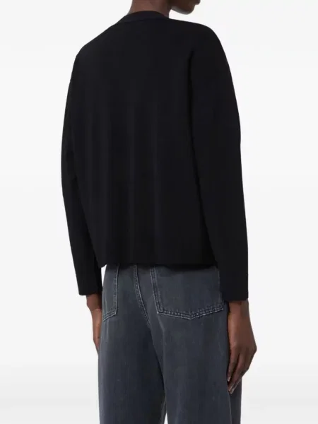 Cardigan Weekend Max Mara cu decolteu în V negru
