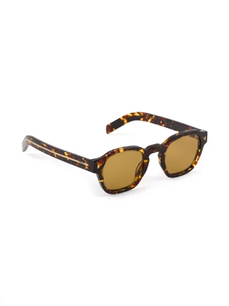 Saulės akiniai Prada Eyewear ruda
