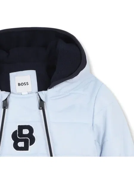 Płaszcz dziecięcy Bosswear niebieski