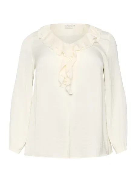 KAFFE CURVE Bluza Cassa svijetla bež